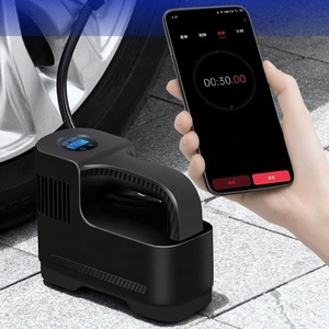 Compresseur d'air numérique portable sans fil 12V pour pneus, pompe à air automatique avec manomètre, <span class=keywords><strong>mini</strong></span> compresseur pour gonflage de pneus de voiture - Product Image 2