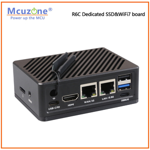 บอร์ดขยาย NVME SSD WiFi7 สำหรับ NanoPi R5S R6C รองรับโมดูลไร้สาย BE200 MT7922 AX200 RTL8822CE ระบบเดเบียนแบบฝังตัว - Product Image 6