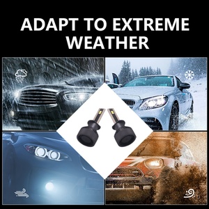 Sanvi Factory New High Quality V1 65w/pcs Plug Play H1 <b>H4</b> H7 H11 9005 9006 9012 Led Headlight Bulbs - Product Image 3