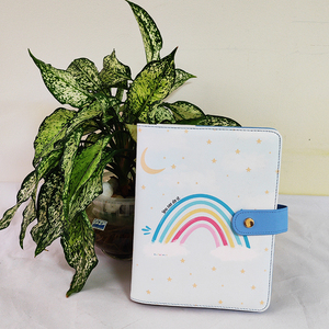 Échantillon Gratuit : Agendas Spirales pour Filles <span class=keywords><strong>2023</strong></span> en Cuir/Tissu, Planificateur Mensuel Personnalisable avec Pages à Onglets Indexés – Cadeau - Product Image 2