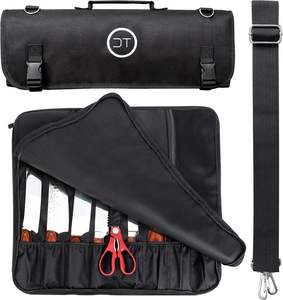 Échantillon gratuit Sac à couteaux de chef personnalisé avec logo Léger Sac de rangement pour outils avec poignée pour le chef en voyage - Product Image 3