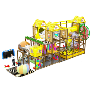 Aire de jeux intérieure commerciale avec jeux interactifs personnalisés, zones de jeux souples en plastique, capacité de 500 kg - Product Image 6