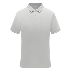 Polo de Algodón Unisex 240g Antibacteriano de Manga Corta para Verano, Ropa de Trabajo de Corte Holgado con Cuello Bicolor, Personalizable para Empresas - Product Image 5