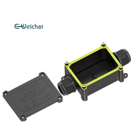 Boîte de jonction électrique étanche en nylon plastique IP68 de qualité supérieure avec pinces à fil pour l'électronique et le boîtier de l'instrument