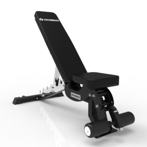 <span class=keywords><strong>Crossmax</strong></span> Commercial avec banc d'haltères pliable réglable pour exercice plat incliné et déclinable - Product Image 2