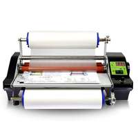 Machine à plastifier à chaud/froid Zequan ZQ-UV-360 A3/A4/A5/A6 UV DTF 110V/220V, largeur de film 0-35cm, épaisseur 0-6mm