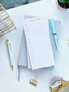 <strong>Time</strong> Block Daily Planner Pad Planner 2026 Customizable Day View Desktop Planner - Product Image 2