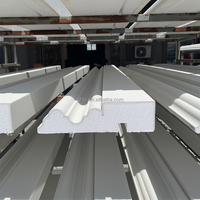 JUNVISTA OEM ODM Moulures décoratives de plafond extérieur pour hôtels de luxe et halls d'entrée, en mousse EPS haute densité, imperméables et écologiques