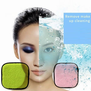بيع بالجملة مايكروفايبر قابلة لإعادة الاستخدام وسادات مزيل مستحضرات التجميل مزيل ماكياج عيون الوجه الشفاه تنظيف القماش قابل للغسل وسادات مستحضرات التجميل النظيفة - Product Image 2