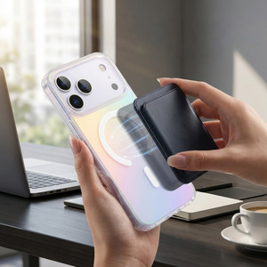 Vente en gros d'étuis magnétiques mats à logo personnalisé dégradé pour <span class=keywords><strong>iPhone</strong></span> 16 15 <span class=keywords><strong>Pro</strong></span> <span class=keywords><strong>Max</strong></span> Samsung S24 N52, aimant puissant, <span class=keywords><strong>coque</strong></span> antichoc, en vrac - Product Image 6