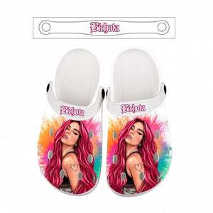 Zuecos y Mules de Jardín Coloridos con Diseño de <span class=keywords><strong>Película</strong></span> 2025, Zapatos de Plataforma para Mujer, Sandalias Tipo Zueco - Product Image 2