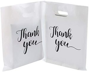 Retail Shopping bags for boutique goodie gift bulk favors packing reusable plastic bags