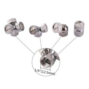 Buse de pulvérisation agricole <span class=keywords><strong>électrique</strong></span> en forme d'éventail à haute atomisation avec filetage 1/4 po pour accessoires de <span class=keywords><strong>pulvérisateur</strong></span> - Product Image 5