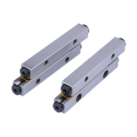 Rails de guidage croisés compacts de haute précision GS V6-100-7Z avec moteur et engrenage pour les étapes d'ajustement des instruments optiques