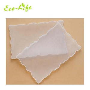 Gran tamaño de forma Irregular DIY <span class=keywords><strong>epoxi</strong></span> bandeja molde Molde de <span class=keywords><strong>resina</strong></span> molde <span class=keywords><strong>para</strong></span> <span class=keywords><strong>Resina</strong></span> placa - Product Image 5