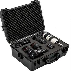 กล่องเก็บเครื่องมือพลาสติกแบบกำหนดเองกล่องเก็บโฟมป้องกันสำหรับกล่องเครื่องมือป้องกันปกแข็งสำหรับกล้อง - Product Image 6