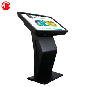 China direct supplier sale slim touch screen library kiosk multi touch screen game <span class=keywords><strong>Totem</strong></span> advertising Digital Signage liquid crystal display - Product Image 2