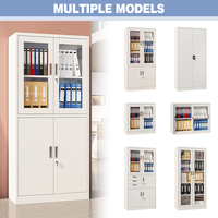 Archivador Metálico Moderno con Divisores Extraíbles, Almacenamiento para Oficina, Hogar, Escuela, Hospital, Personalizable