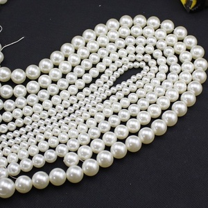 Cuentas sueltas de perlas de vidrio, hebra para fabricación de joyas, bricolaje, decoración, <span class=keywords><strong>8MM</strong></span>, venta al por mayor, barata - Product Image 6
