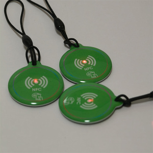 Sự kiện khuyến mãi chết cắt hình khóa cửa khách sạn dẫn và nút báo động NFC keyfob 13.56MHz Keychain NFC Key tag - Product Image 6