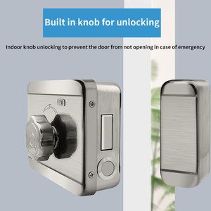 Bán Hot phổ biến VD08 không dây Bluetooth ttlock App từ xa vân tay ngoài trời không thấm nước IP67 rim khóa cổng khóa - Product Image 4