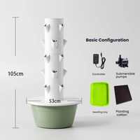 Goedkope Groeiende Systemen Led Grow Lights Full Spectrum Hydroponische Kweektorens Te Koop Thuis Gebruik
