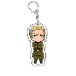 พวงกุญแจอะคริลิค ลายการ์ตูนอนิเมะ ฮีตาเลีย APH ของขวัญแฟนคลับ ตัวละครน่ารัก ขนาด 6 ซม. รุ่นธีมซีรีส์ต่างๆ - Product Image 3