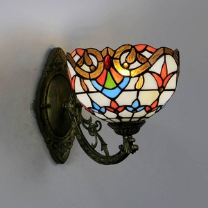 Applique Murale LongHuJing Tiffany, Style Simple et Tendance, pour Salle de Bain, Miroir, Salon, Restaurant, Applique Murale Magnolia - Product Image 1