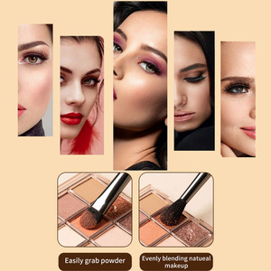 Juego de Brochas de Maquillaje Profesionales Negras EMF, 15/18 Piezas, Marca Privada, Venta al por Mayor, Brochas para Difuminar Maquillaje, Belleza para Mujeres - Product Image 2