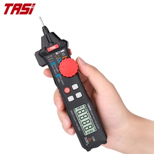 Tasi ปากกาดิจิตอลมัลติมิเตอร์แบบพกพา TA802B RMS, เครื่องตรวจจับสายไฟสด ac/dc ความต้านทาน600V 60M - Product Image 3