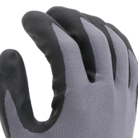 Gants de travail MaxiTough en nylon et spandex 15 jauges, enduits de mousse de nitrile, résistants à l'huile, antidérapants, durables, EN388 4131X