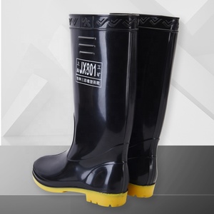Chaussures de jardin imperméables unisexes Bottes de pluie pour femmes Chaussures de lavage de voiture pour hommes Chaussures de jardinage en caoutchouc pour hommes - Product Image 1