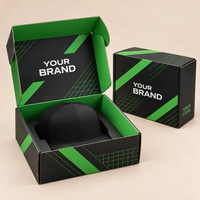 Boîtes d'expédition rigides en carton ondulé personnalisées avec impression de logo, vente en gros directe pour casquettes de baseball, casquettes snapback et casquettes trucker