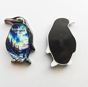 Aimant <span class=keywords><strong>de</strong></span> réfrigérateur en résine 3D en forme <span class=keywords><strong>de</strong></span> pingouin <span class=keywords><strong>de</strong></span> dessin animé personnalisé, décoration créative <span class=keywords><strong>pour</strong></span> la maison et la <span class=keywords><strong>cuisine</strong></span>, <span class=keywords><strong>cadeau</strong></span> souvenir, logo personnalisable - Product Image 1