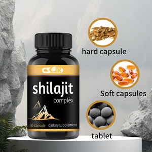 Pure Himalayan 600Mg/800Mg Shilajit Hars 85 Sporenmineralen Complex 17,000 Voet Elevatie Shilajit Capsules Met Fulvinezuur - Product Image 2