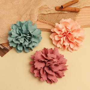 Flor de Camelia 3D Hecha a Mano de Tela de 10cm para Accesorios de Ropa, Cabello, Zapatos, Bolsos, Decoración Primavera 2024, Origen Jinhua - Product Image 3