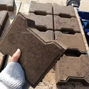 Volautomatische Holle Betonblokken Maken Machine Bestrating Cement Baksteen Machine QT6-15 In Zuid-Afrika