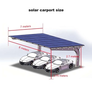 Système solaire hors réseau pour abri de voiture de 12,39 kW - Product Image 2