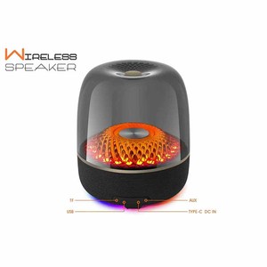 HS-4289 thiết kế mới trong suốt Stereo RGB ánh sáng loa không dây sâu bass Đảng Loa - Product Image 4