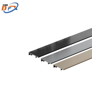 Dafuxin Factory Direct Anodizado Supermercado Suelo Accesorios Aluminio Flexible Rodapié Varios Tamaños Ingeniería - Product Image 5