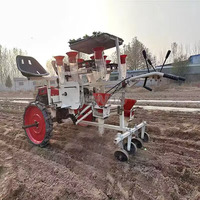 Transplanteur Automatique Motorisé Autonome pour Usage Agricole – Semoir Haute Productivité pour Semis de Poivrons, Tomates, Choux et Oignons
