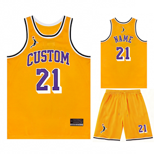 Ensemble <span class=keywords><strong>de</strong></span> maillots <span class=keywords><strong>de</strong></span> <span class=keywords><strong>basket</strong></span>-ball <span class=keywords><strong>NBA</strong></span> <span class=keywords><strong>de</strong></span> haute qualité avec logo personnalisé, dernier design 2025, sublimation, chemises, shorts, pour hommes - Product Image 1