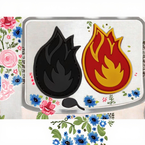 Parches de Goma PVC Termoadhesivos 3D Personalizados con Logotipo para Ropa - Product Image 3