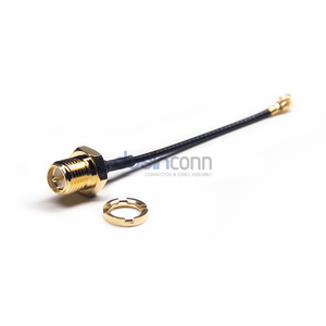 U.FL cáp để SMA nữ pin RF 1.13 SMA-U.FL ufl/U.FL lắp ráp Pigtail nối PCB gắn kết - Product Image 3