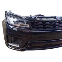 Kit de carrosserie de pare-chocs avant de haute qualité pour Land Rover Range Rover Sport, système de refroidissement de radiateur de pare-chocs avant noir, 2018-2022.
