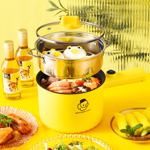 Mini Pot à soupe antiadhésif avec Logo personnalisé, Pot à soupe à une ou deux couches, cuisson électrique - Product Image 5