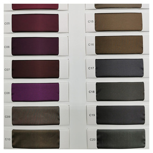 Tissu en taffetas de nylon 400T à faible MOQ, fil noir brillant, couleur métallique, 100% nylon, tissu pour doudoune - Product Image 4