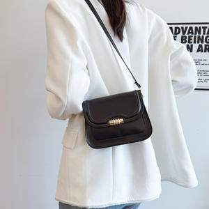 Bolso Bandolera Mini Retro Marrón de 7 Pulgadas con Cierre Magnético, Cuadrado Horizontal, para Uso Diario, Bolso de Hombro para Mujer - Product Image 4