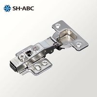 SH-ABC Bisagra de cierre suave ajustable de acero laminado en frío para herrajes de instalación de puertas de armarios de cocina y roperos