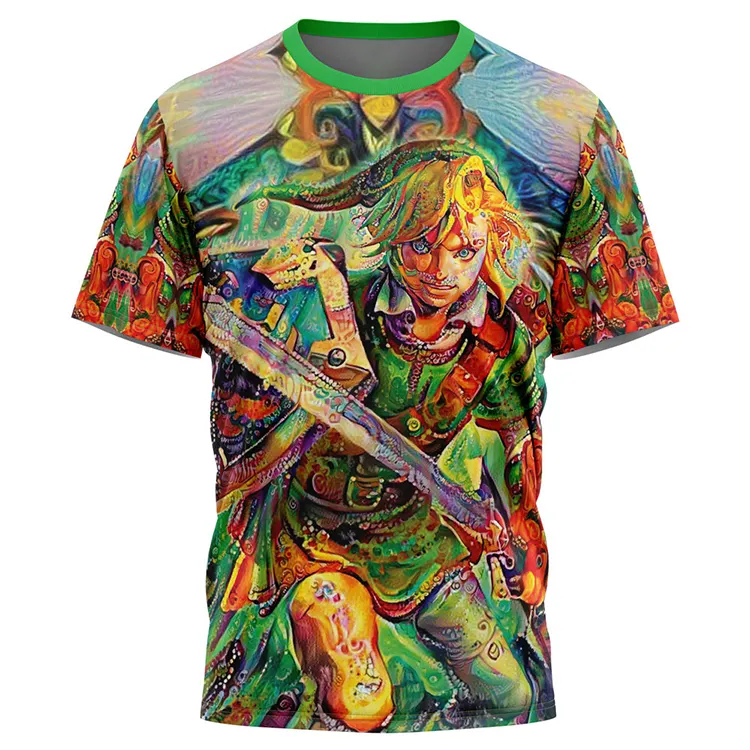 3D T-Shirt Anime All Print Casual Short Sleeve T-shirt Cosplay Quick Drying Motion Tee Shirts Oversized T shirts Unisex